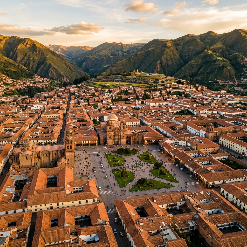 Cusco Market Streets